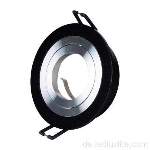 Verstellbarer Einbaustrahler aus Aluminium mit LED-Downlight-Rahmen